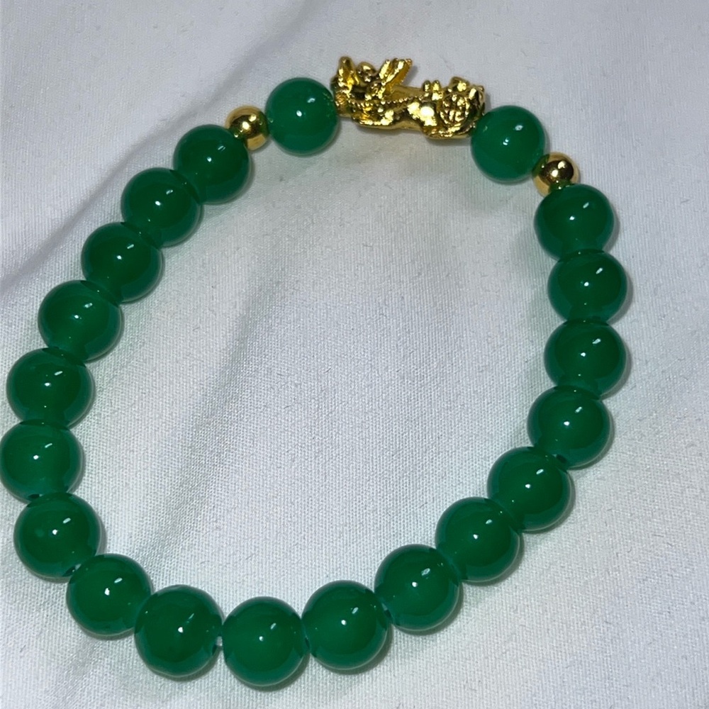 Feng Shui Bracelet Beads Dragon Protection to Attract Wealth and Good Luck🍀